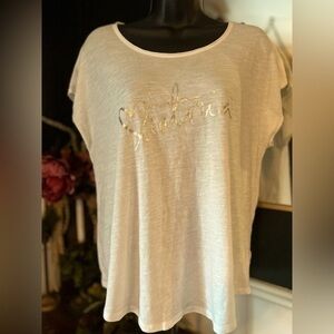 Victoria secret short sleeve shirt, Size S